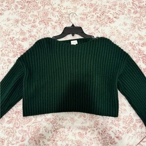 Green knit Sweater